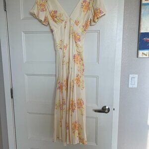 Laura Printed Midi Dress